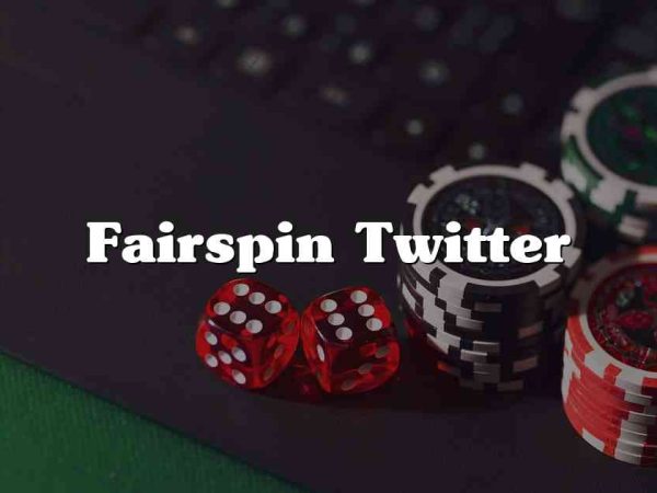 Fairspin Twitter