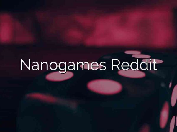 Nanogames Reddit