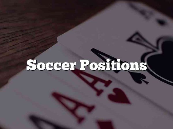 Soccer Positions